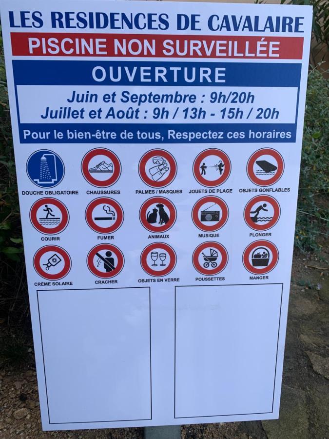 A 10Mn De La Plage!! Cavalaire-sur-Mer Buitenkant foto
